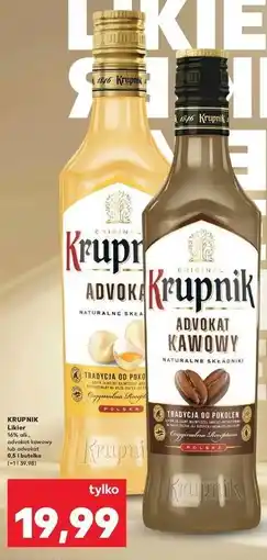 Kaufland Krupnik Advokat Kawowy / Krupnik Advokat Likier oferta