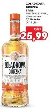Kaufland ŻOŁĄDKOWA GORZKA Likier oferta