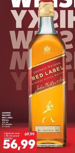 Kaufland Johnnie Walker Red Label Whisky oferta