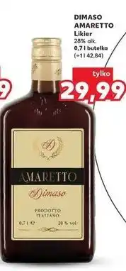 Kaufland DIMASO AMARETTO Likier oferta