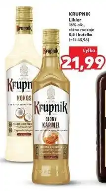 Kaufland KRUPNIK Likier (Kokos / Słony Karmel) oferta