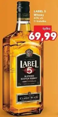 Kaufland LABEL 5 Whisky oferta