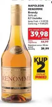 Kaufland NAPOLEON RENOMME Brandy oferta