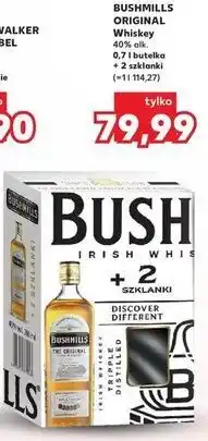 Kaufland Bushmills Original Whiskey 0.7l + 2 szklanki oferta