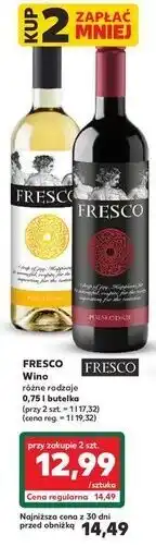 Kaufland FRESCO Wino oferta