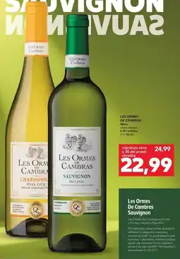 Kaufland Les Ormes de Cambras Sauvignon oferta