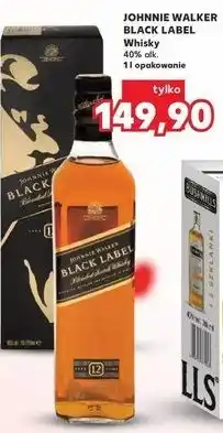 Kaufland Johnnie Walker Black Label Whisky oferta