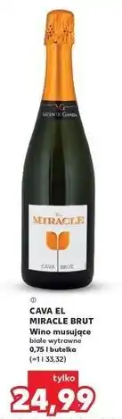 Kaufland CAVA EL MIRACLE BRUT oferta