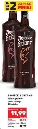 Kaufland ZBÓJECKIE GRZANE Wino grzane oferta