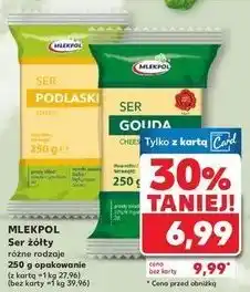 Kaufland Mlekpol Ser żółty Podlaski / Gouda oferta