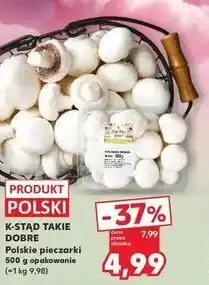 Kaufland K-STĄD TAKIE DOBRE Polskie pieczarki oferta