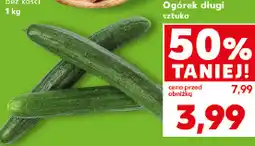 Kaufland Ogórek długi szklarniowy oferta