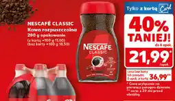 Kaufland Nescafé Classic Kawa rozpuszczalna oferta