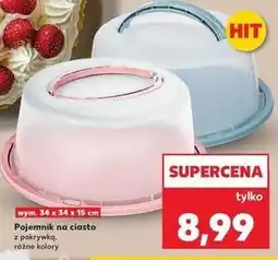 Kaufland Pojemnik na ciasto z pokrywką oferta