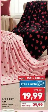 Kaufland LIV & BO Koc 150x200 cm oferta