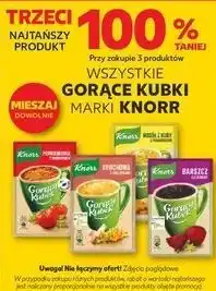 Kaufland Gorące kubki marki Knorr oferta