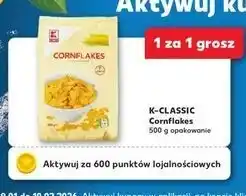 Kaufland K-CLASSIC Cornflakes 500 g opakowanie oferta