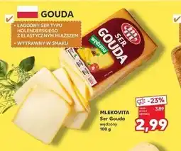 Kaufland MLEKOVITA Ser Gouda wędzony oferta