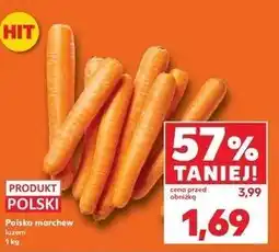Kaufland Polska marchew luzem oferta