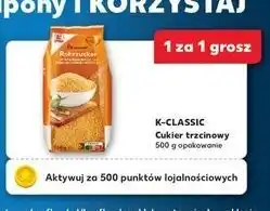 Kaufland K-CLASSIC Cukier trzcinowy 500 g opakowanie oferta