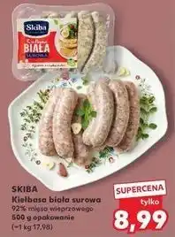 Kaufland Kiełbasa biała surowa SKIBA oferta