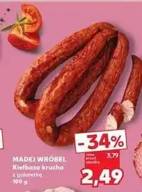 Kaufland Madej Wróbel Kiełbasa krucha z galaretką oferta
