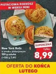 Kaufland New York Rolls o smaku pistacjowym oferta