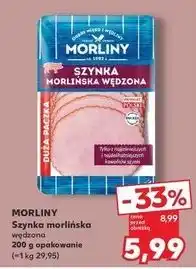 Kaufland Morliny Szynka morlińska wędzona oferta