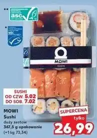 Kaufland MOWI Sushi duży zestaw oferta