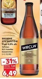 Kaufland Browar Stu Mostów WRCLW Schops oferta