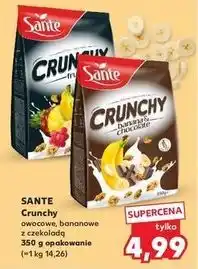 Kaufland Sante Crunchy owocowe/bananowe oferta