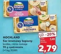 Kaufland Hochland Ser kremowy topiony w krążkach różne rodzaje oferta