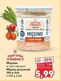 Kaufland Mięsiwo w sosie własnym Mięsny przysmak oferta