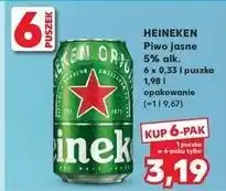 Kaufland Heineken 6x0,5l puszka oferta