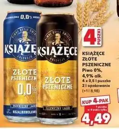 Kaufland Książęce Złote Pszeniczne (4-pak) oferta