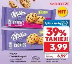 Kaufland MILKA Ciastka Pieguski różne rodzaje oferta