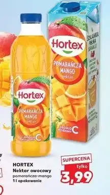 Kaufland HORTEX Nektar owocowy pomarańcza-mango 1 l opakowanie oferta