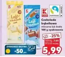 Kaufland Czekolada biała, mleczna, mleczna z orzechami Fairtrade oferta