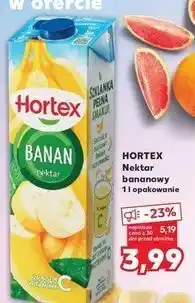 Kaufland HORTEX Nektar bananowy 1 l opakowanie oferta