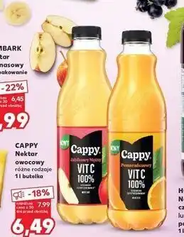 Kaufland CAPPY Nektar owocowy różne rodzaje 1 l butelka oferta