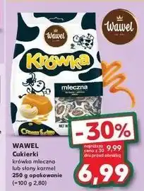 Kaufland WAWEL Krówka mleczna cukierki lub mini oferta