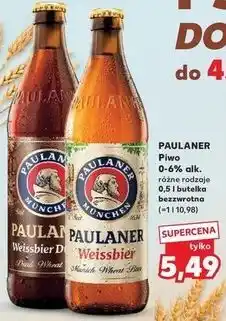 Kaufland Paulaner Weissbier oferta