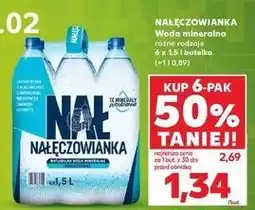 Kaufland Nałęczowianka Woda mineralna oferta
