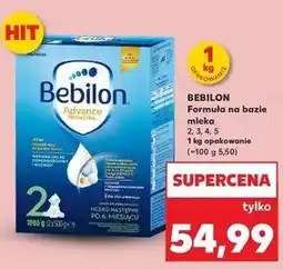 Kaufland Bebilon Advance Formuła na bazie mleka oferta