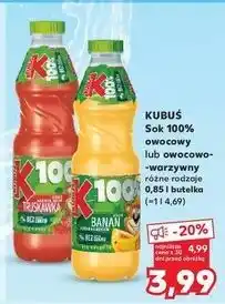 Kaufland KUBUŚ 100% Fruit Juice oferta