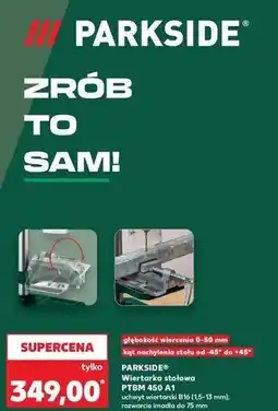 Kaufland Parkside Wiertarka stołowa PTBM 450 A1 oferta