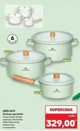 Kaufland GERLACH Zestaw garnków (6 elementów) oferta