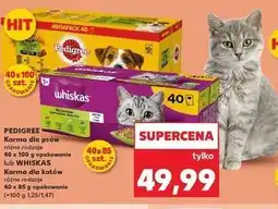 Kaufland Pedigree Karma dla psów / Whiskas Karma dla kotów oferta