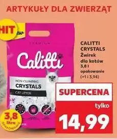 Kaufland Calitti Crystals Żwirek dla kotów oferta