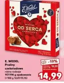 Kaufland E. Wedel Praliny czekoladowe różne rodzaje oferta